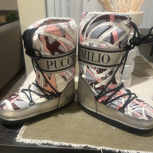 Emilio Pucci snow boots - Picture 2 of 9